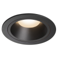 Numinos, encastré de plafond intérieur, 40°, noir, led, 3000k