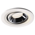 Numinos® move s, encastré de plafond intérieur, orientable, 40°, blanc/chrome, led, 8,6w, 4000k