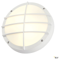 Applique murale BULAN GRILLE RONDE BLANC E27 2X40W MAX - SLV by Declic