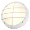 Applique murale BULAN GRILLE RONDE BLANC E27 2X40W MAX - SLV by Declic