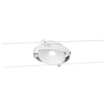 Durno, spot pour câble tendu t.b.t. tenseo, intérieur, blanc, led, 6w, 2700k