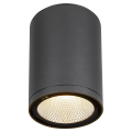 Enola, plafonnier extérieur, rond, l, anthracite, led, 35w, 3000k/4000k, ip65