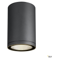 Enola, plafonnier extérieur, rond, l, anthracite, led, 35w, 3000k/4000k, ip65