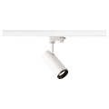 Numinos, spot pour rail 3 allumages, intérieur, 24°, blanc/noir, led, 10,42w, 4000k, variable triac