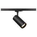 Numinos, spot pour rail 3 allumages, intérieur, 36°, noir, led, 28w, 4000k, variable dali