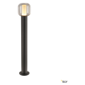 Ovalisk 100, borne extérieure, anthracite, led, 9w, 3000/4000k, interrupteur cct, ip65