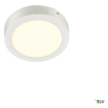 Senser 18, applique et plafonnier intérieur, rond, blanc, led, 12w, 4000k