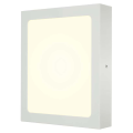 Plafonnier en applique LED SLV  SENSER24 15W 4000K carré blanc