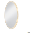 Trukko, applique intérieure, miroir, rond, alu, led, 25w, ip44