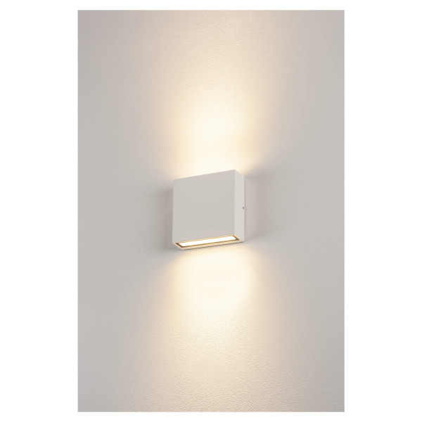 Big quad up/down, applique extérieure, blanc, led, 8,2w, 3000k, ip54