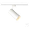 Numinos® xl, spot pour rail 3 allumages intérieur, 36°, blanc/noir, led, 36w, 2700k, variable dali