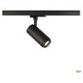 Numinos® zoom m, spot pour rail 3 allumages intérieur, 15°, noir, led, 20w, 4000k, variable dali