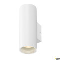 Asto tube, applique murale, cylindrique, gu10, 2x max. 10 w, blanc