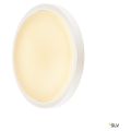 SLV by Declic AINOS, rond, blanc, LED 3000K, avec détecteur