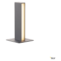 SLV by Declic H-POL, simple, borne, LED 3000K, anthracite, 30 cm