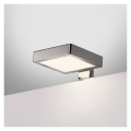 SLV by Declic DORISA carré, luminaire de miroir, chrome,LED 6,6W 4000K, IP44