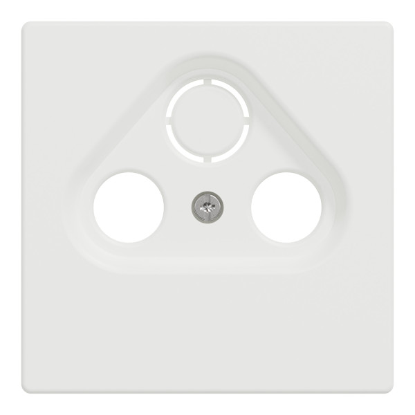 D-life - enjoliveur pour prise télévision - blanc nordic mat