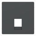 D-life - enjoliveur pour prise rj11/rj12 - anthracite