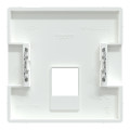 D-life - enjoliveur pour prise rj11/rj12 - blanc lotus