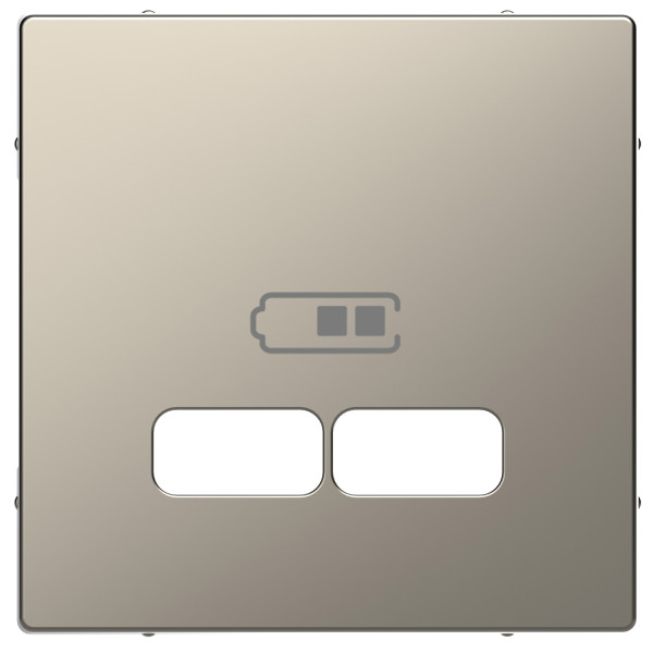 D-life - enjoliveur pour prise usb - métal nickel