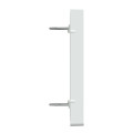 D-life - enjoliveur prise support double rj45 compatible keystone - blanc lotus