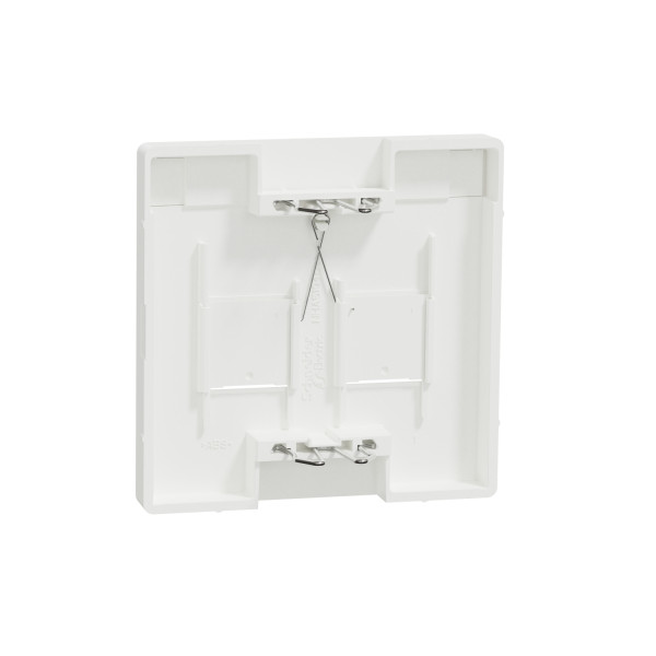 D-life - enjoliveur prise support 2x rj45 compatible keystone - blanc nordic mat