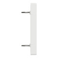 D-life - enjoliveur prise support 2x rj45 compatible keystone - blanc nordic mat
