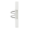 D-life - enjoliveur pour prise double rj45 actassi s-one - blanc nordic mat