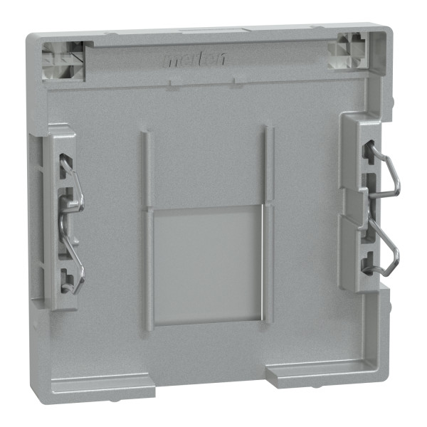 Enjoliveur M-Plan pour prise RJ45 simple, aluminium