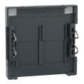 Enjoliveur M-Plan pour prise RJ45 double, anthracite