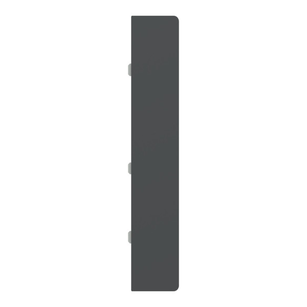 Spacelogic knx - d-life - dynamique - 1 touche grande - anthracite