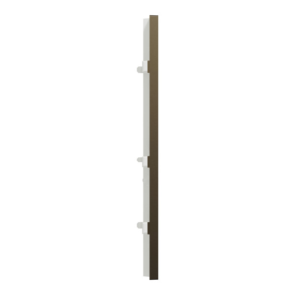 Spacelogic knx - d-life - dynamique - 1 touche grande - métal - mocca