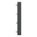 Spacelogic knx - d-life - dynamique - 1 touche médiane + 2 petites - anthracite