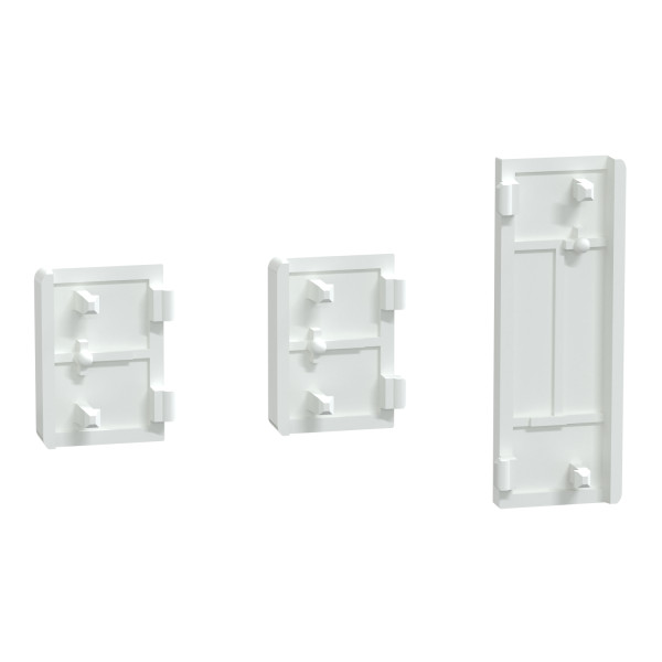 Spacelogic knx - d-life - dynamique - 1 touche médiane + 2 petites - blanc lotus