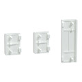 Spacelogic knx - d-life - dynamique - 1 touche médiane + 2 petites - blanc lotus