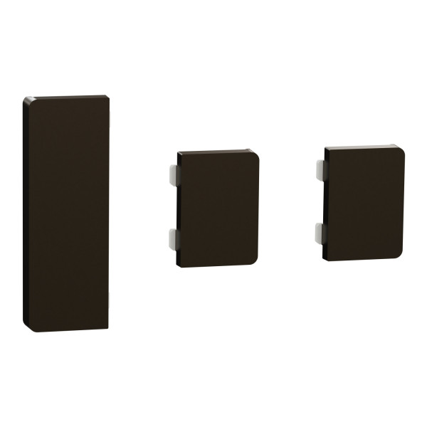 Spacelogic knx - d-life - dynamique - 1 touche médiane + 2 petites - mocca