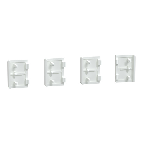 Enjoliveur Dynamique SpaceLogix KNX 4 Touches Petites – Blanc Lotus
