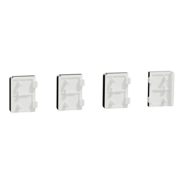 Spacelogic knx - d-life - dynamique - 4 touches petites - métal - mocca