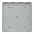 Enjoliveur aluminium Schneider KNX M-Plan pour poussoir simple avec marquage double flèche