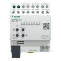 Spacelogic knx - chauffage et refroidissement - 6 sorties servomoteurs 230/24v