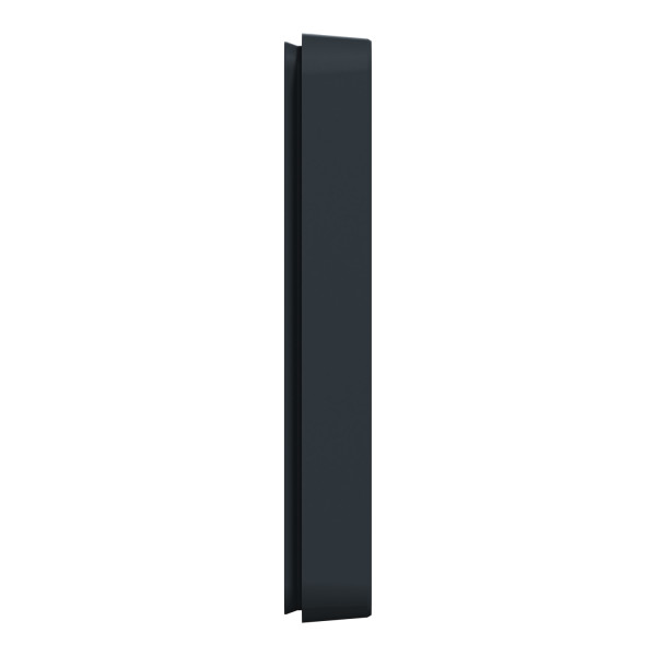 Cadre encastré 2 postes Schneider Mureva Styl gris verticaux fixation par vis IP55 IK08