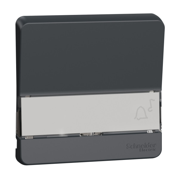 Enjoliveur gris Schneider Mureva Styl porte étiquette lumineux IP55 IK08
