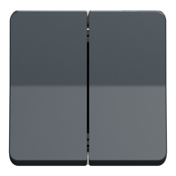 Double va-et-vient gris Schneider Mureva Styl connexion automatique IP55 IK08