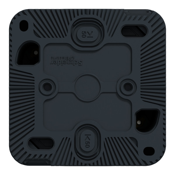 Interrupteur Va-et-vient gris Schneider Mureva Styl en saillie connexion automatique IP55 IK08
