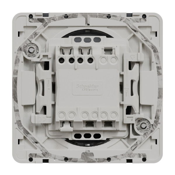 Va-et-vient lumineux gris Schneider Mureva Styl connexion automatique IP55 IK08