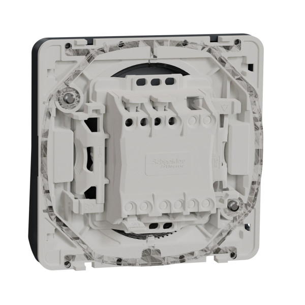 Va-et-vient lumineux gris Schneider Mureva Styl connexion automatique IP55 IK08