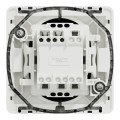 Poussoir gris Schneider Mureva Styl connexion automatique IP55 IK08