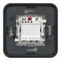 Va-et-vient gris Schneider Mureva Styl à encastrer connexion automatique IP55 IK08