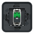 Prise RJ45 cat.6A gris Schneider Mureva Styl blindé STP FTP IP55 IK07