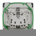Prise de courant 2P+T Schuko grise Schneider Mureva Styl connexion automatique IP55 IK08